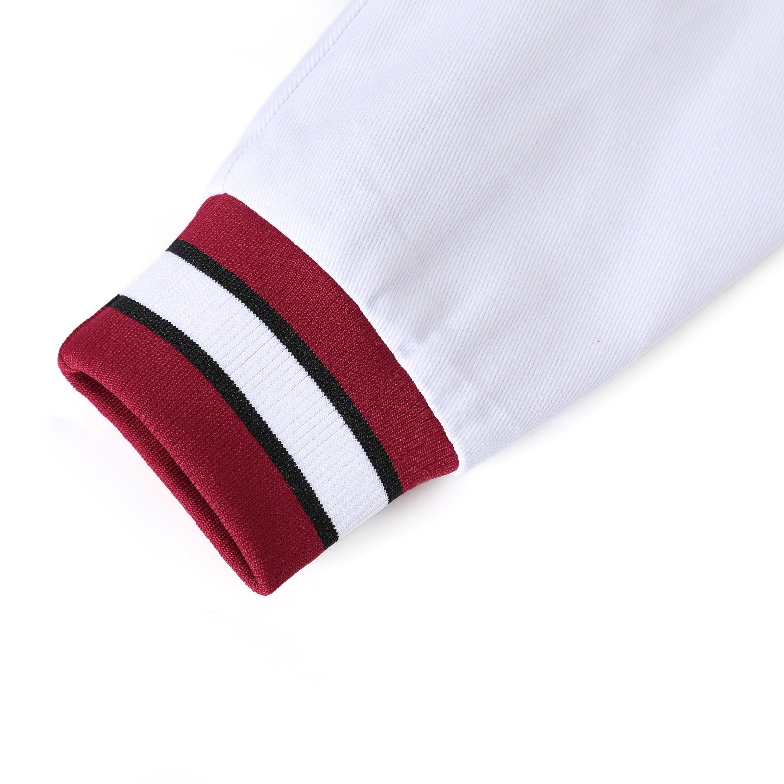 Morehouse Black  Denim Bomber Jacket