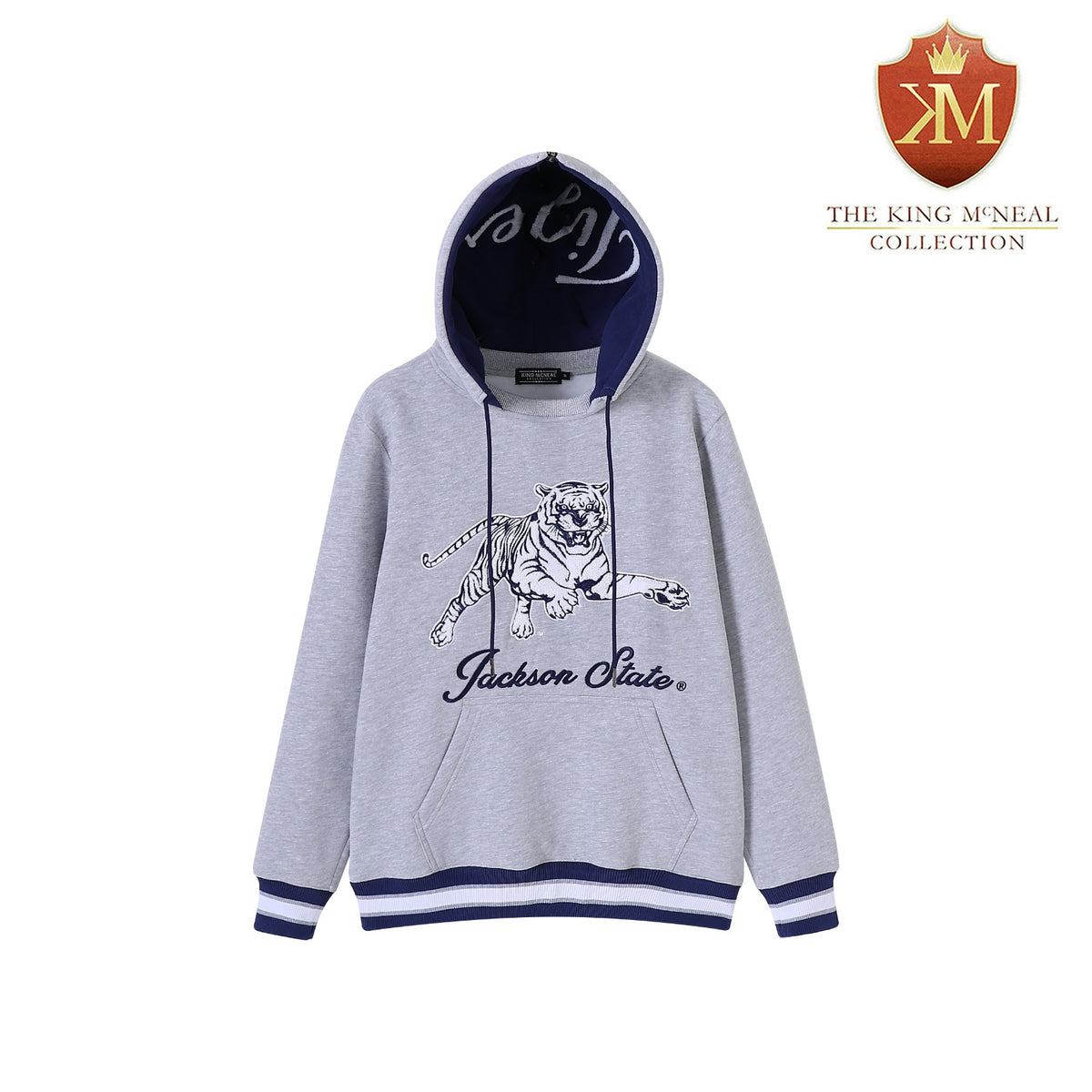 Jackson State Heather Grey Prep Hoodie