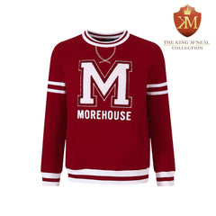 Morehouse Maroon Pocket Crewneck
