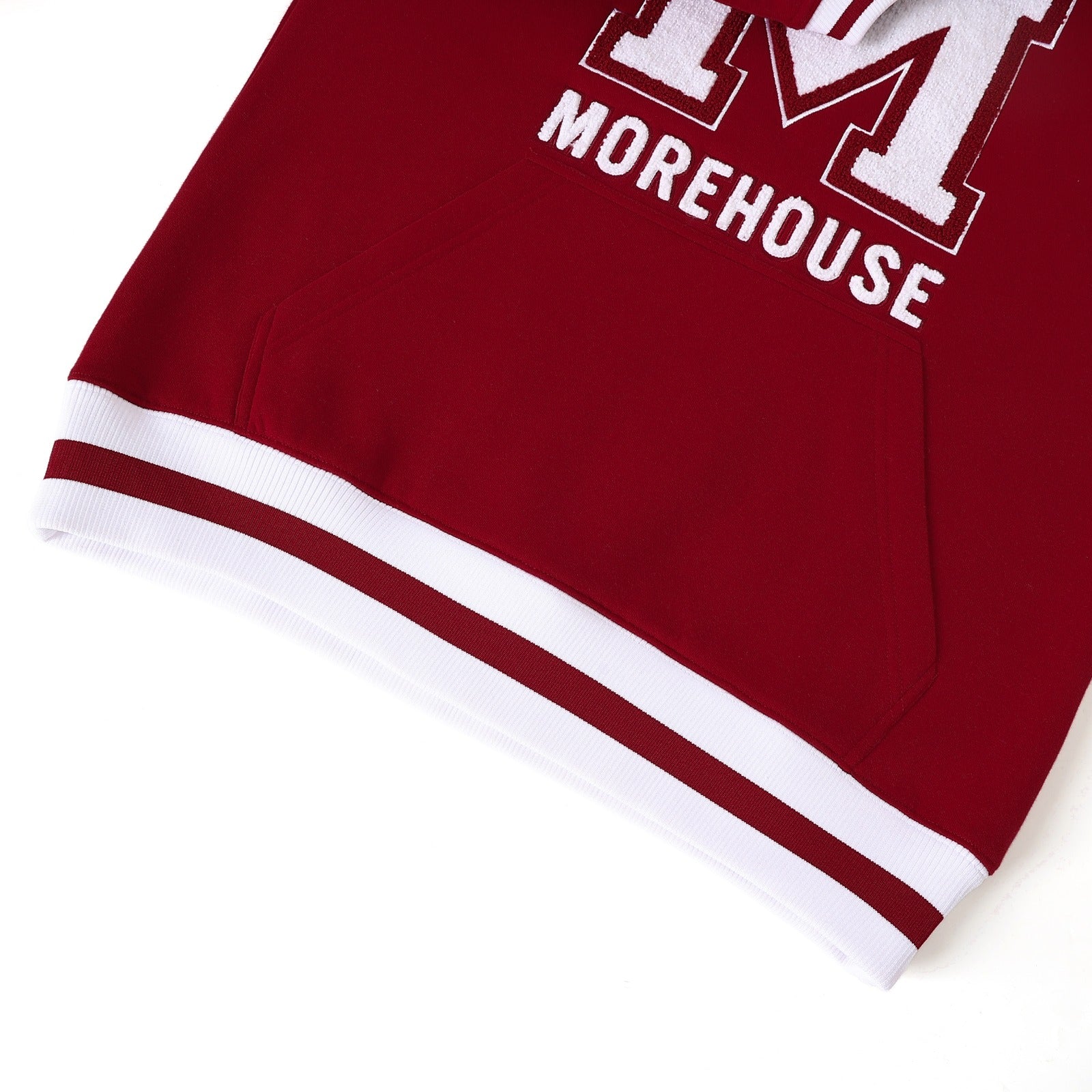 Morehouse Maroon Pocket Crewneck