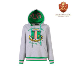 AKA Heather Grey Prep Unisex Hoodie