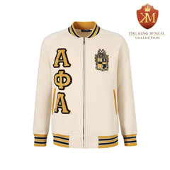 Alpha Neutral Chenille Varsity Fleece