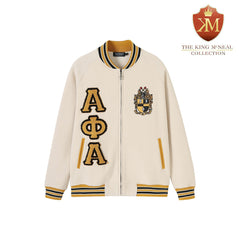 Alpha Neutral Chenille Varsity Fleece