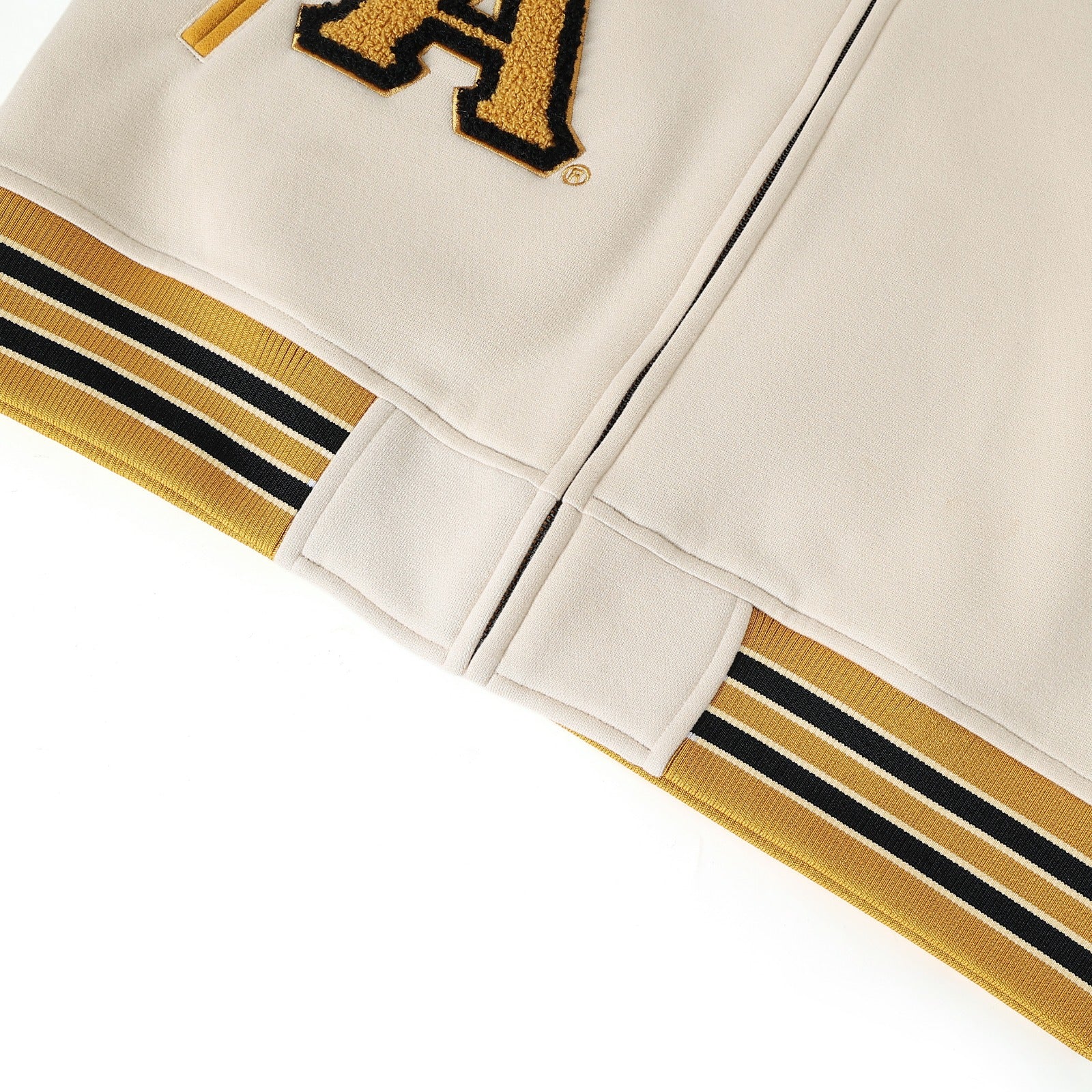 Alpha Neutral Chenille Varsity Fleece