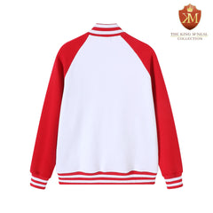 Kappa White Varsity Fleece Jacket
