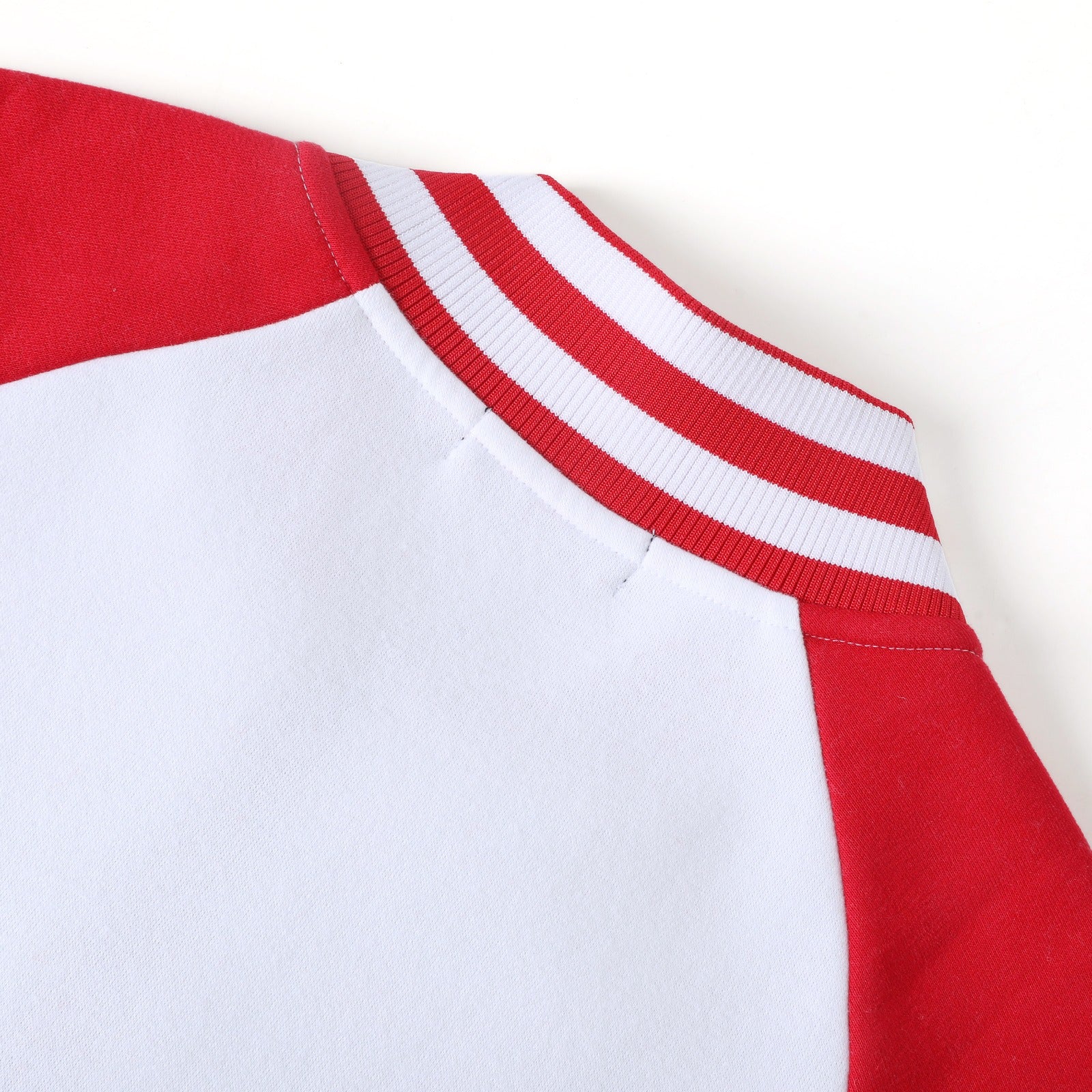 Kappa White Varsity Fleece Jacket