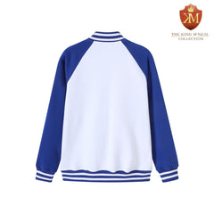 Phi Beta Sigma White Varsity Fleece Jacket