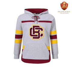 Bethune-Cookman Heather Grey Hockey Hoodie