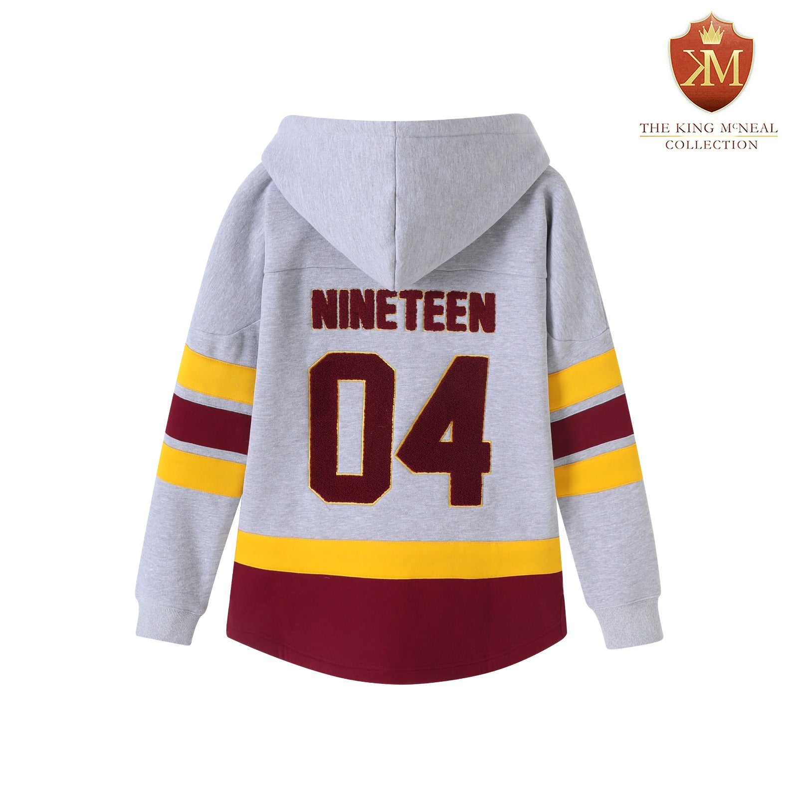 Bethune-Cookman Heather Grey Hockey Hoodie