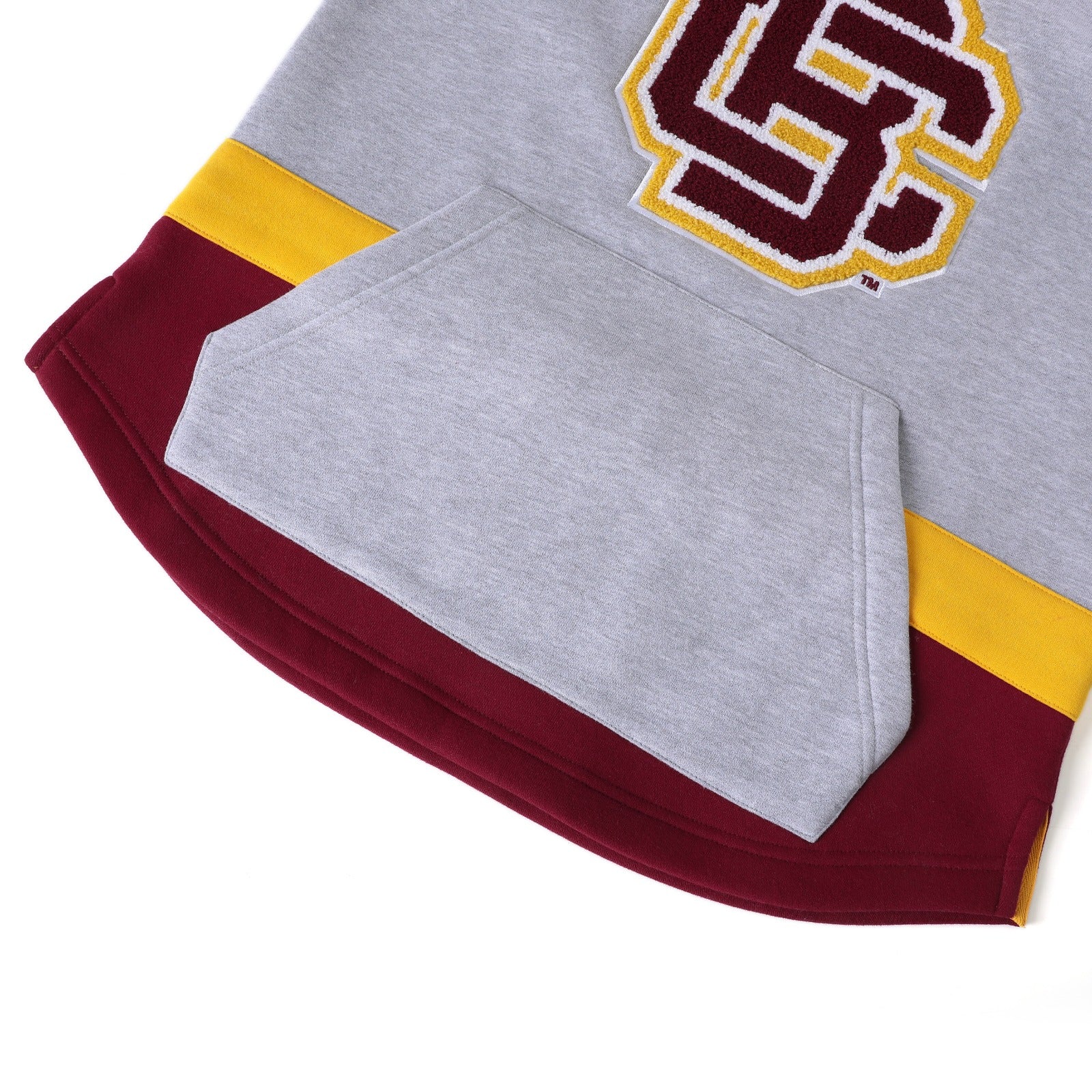 Bethune-Cookman Heather Grey Hockey Hoodie