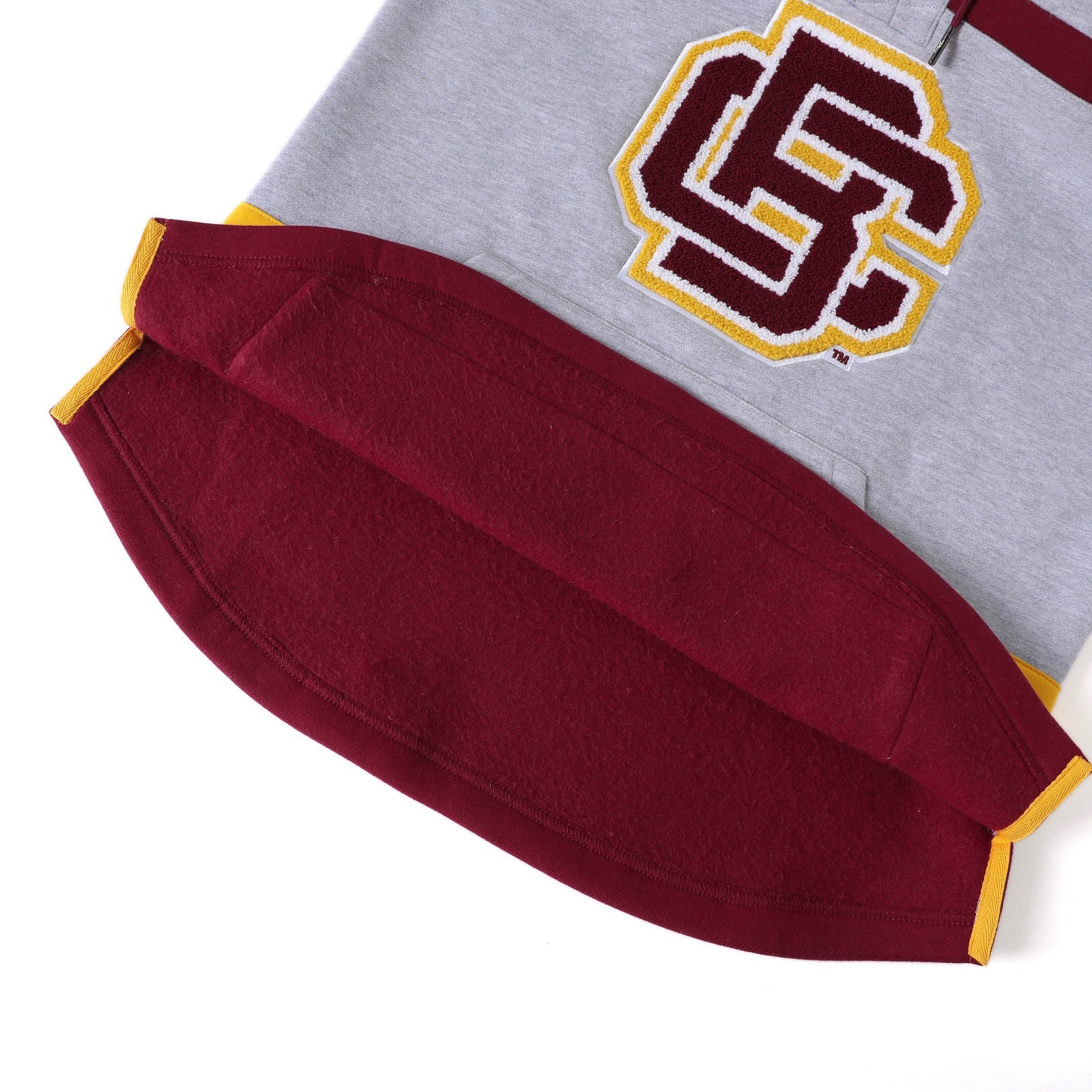 Bethune-Cookman Heather Grey Hockey Hoodie