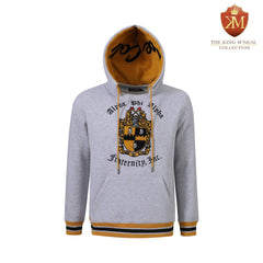 Alpha Heather Grey Prep Hoodie