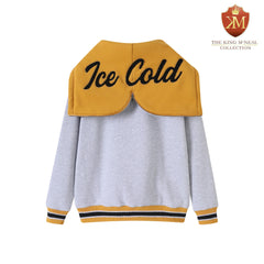 Alpha Heather Grey Prep Hoodie