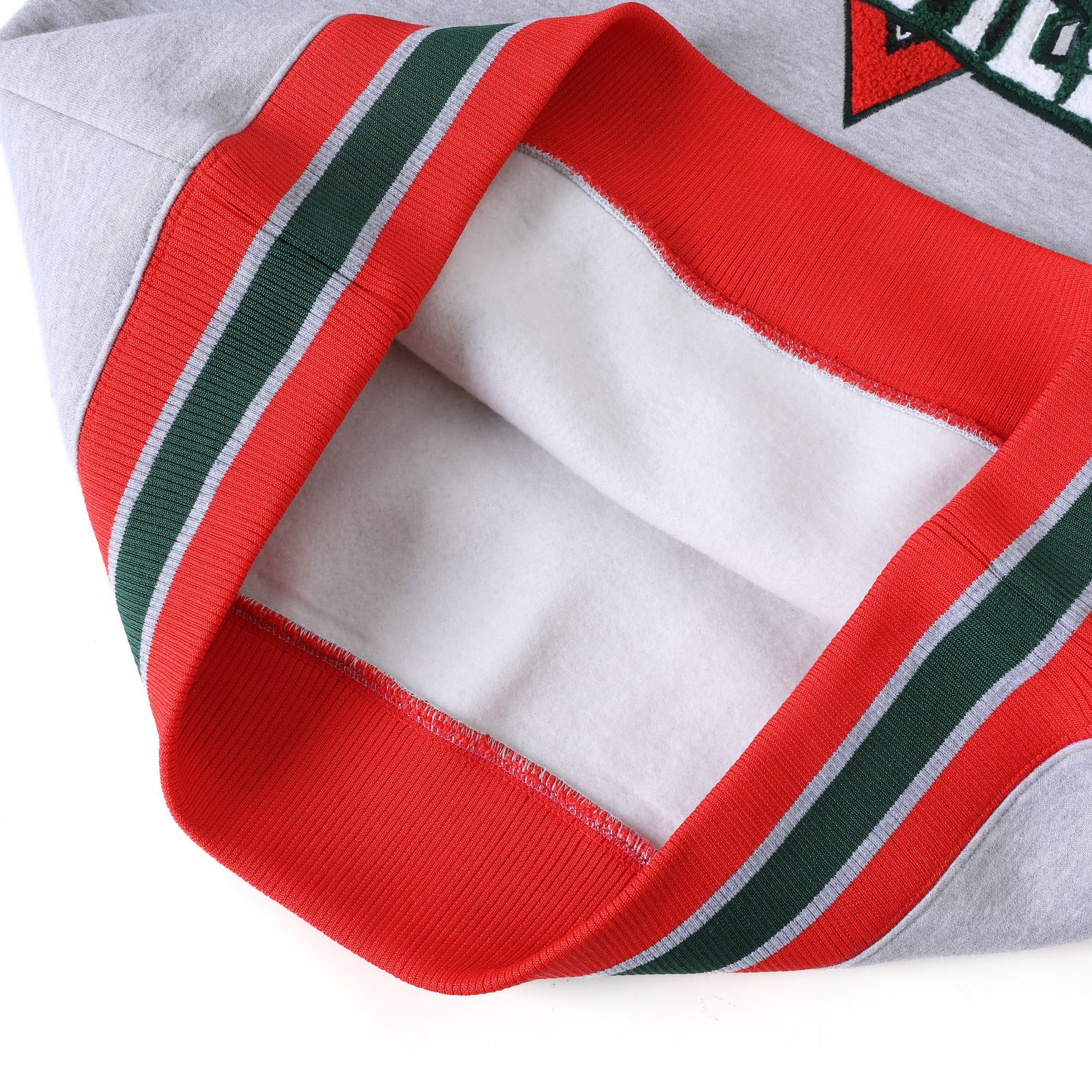 Mississippi Valley State Heather Grey Pocket Crewneck