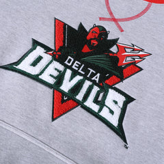 Mississippi Valley State Heather Grey Pocket Crewneck