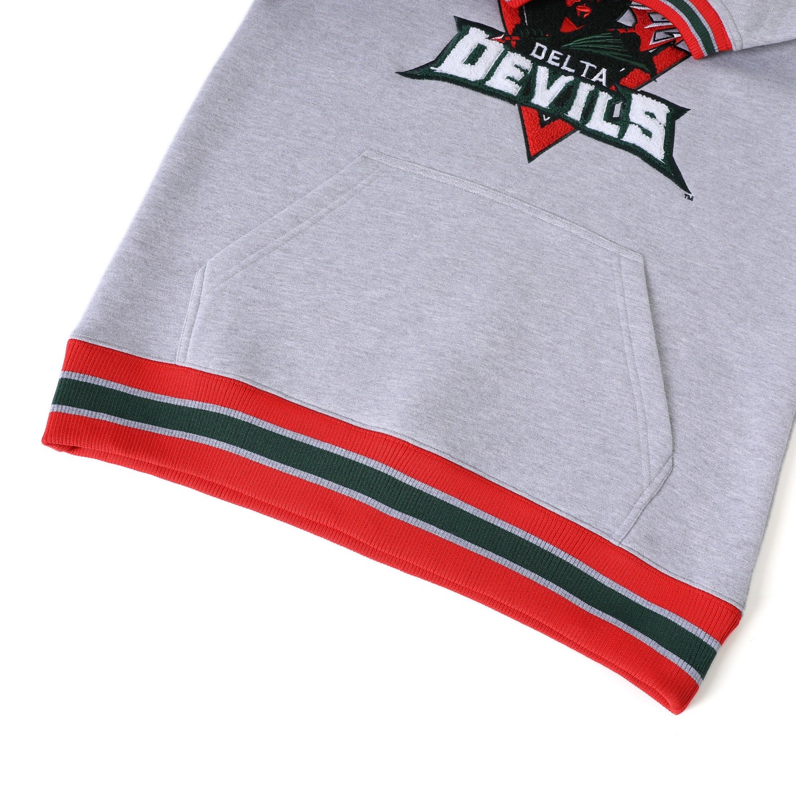 Mississippi Valley State Heather Grey Pocket Crewneck