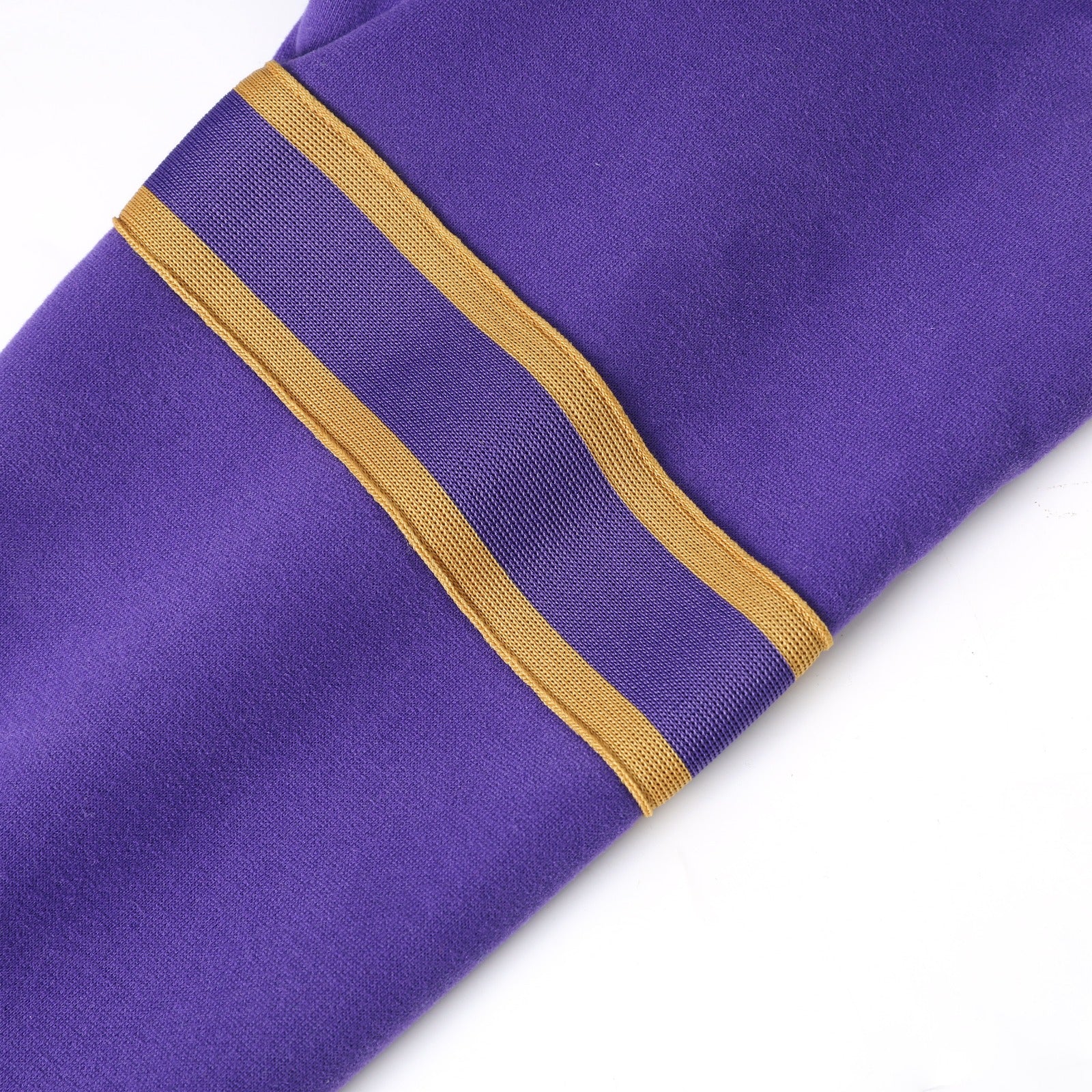 Omega 1911 Purple Stripe Chenille Crewneck