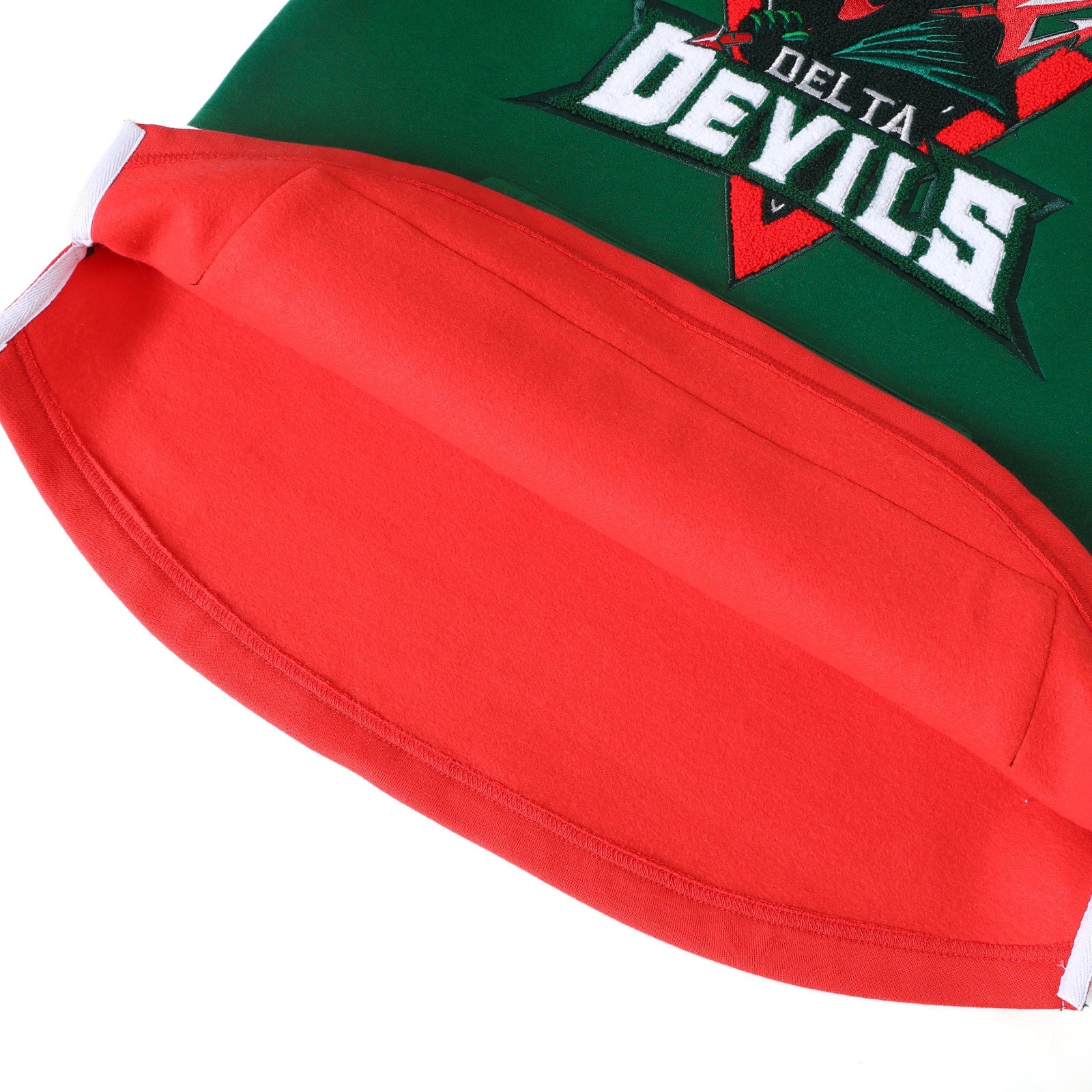 Mississippi Valley State Green Hockey Hoodie