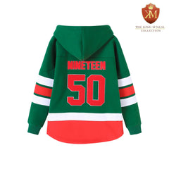 Mississippi Valley State Green Hockey Hoodie
