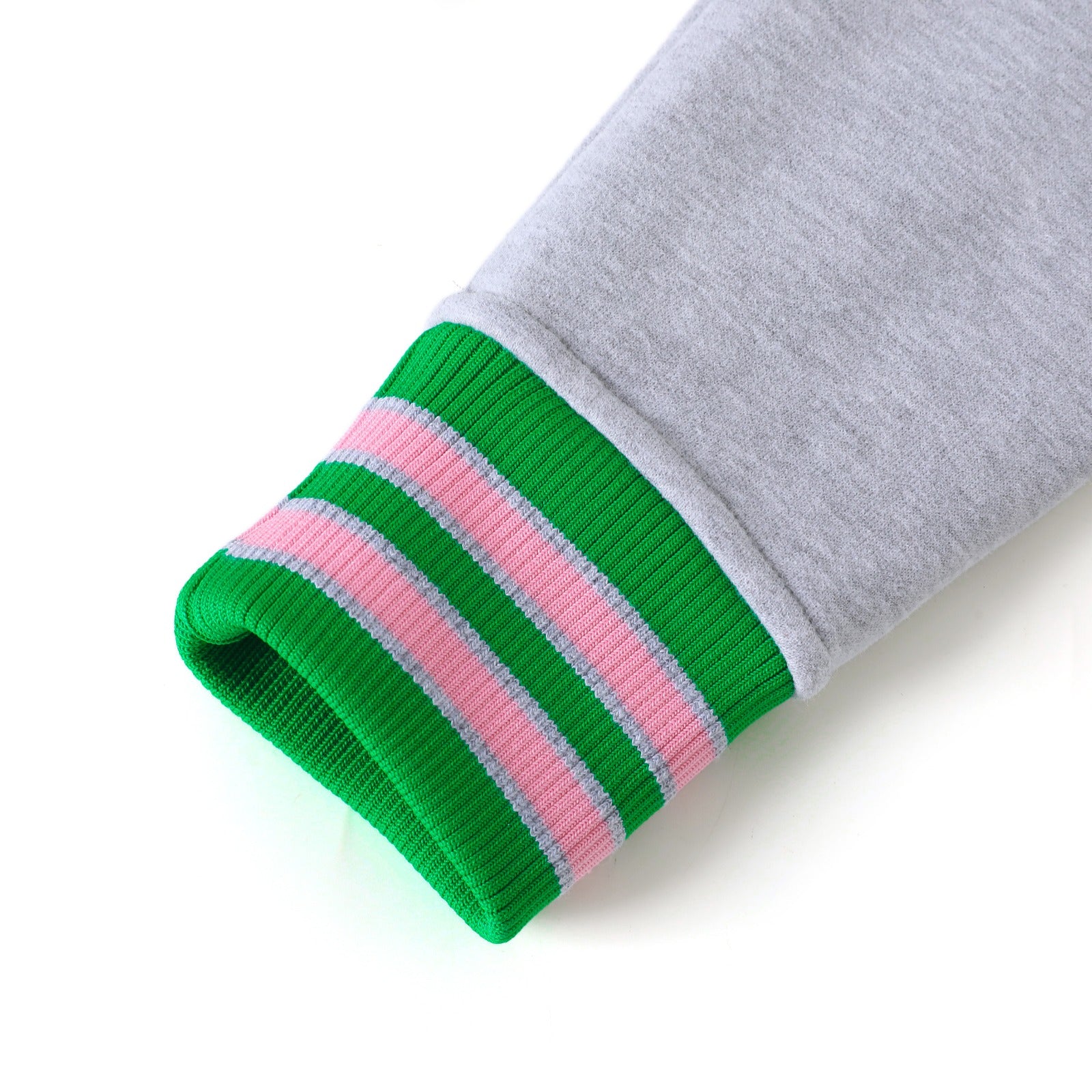 AKA Heather Grey Fleece Letterman Jacket (Unisex Size)