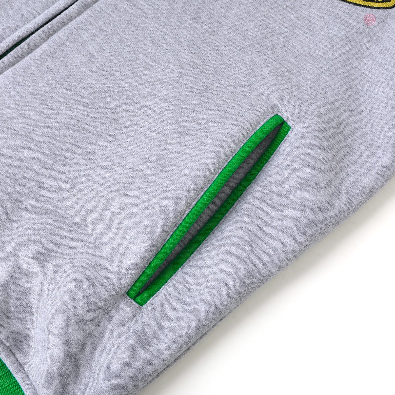 AKA Heather Grey Fleece Letterman Jacket (Unisex Size)