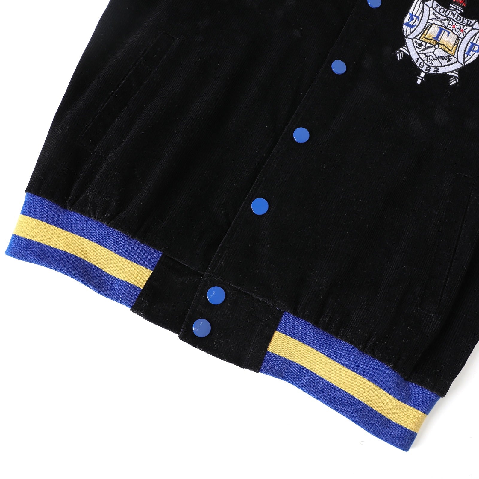 SGRho Black Corduroy Jacket Read Description
