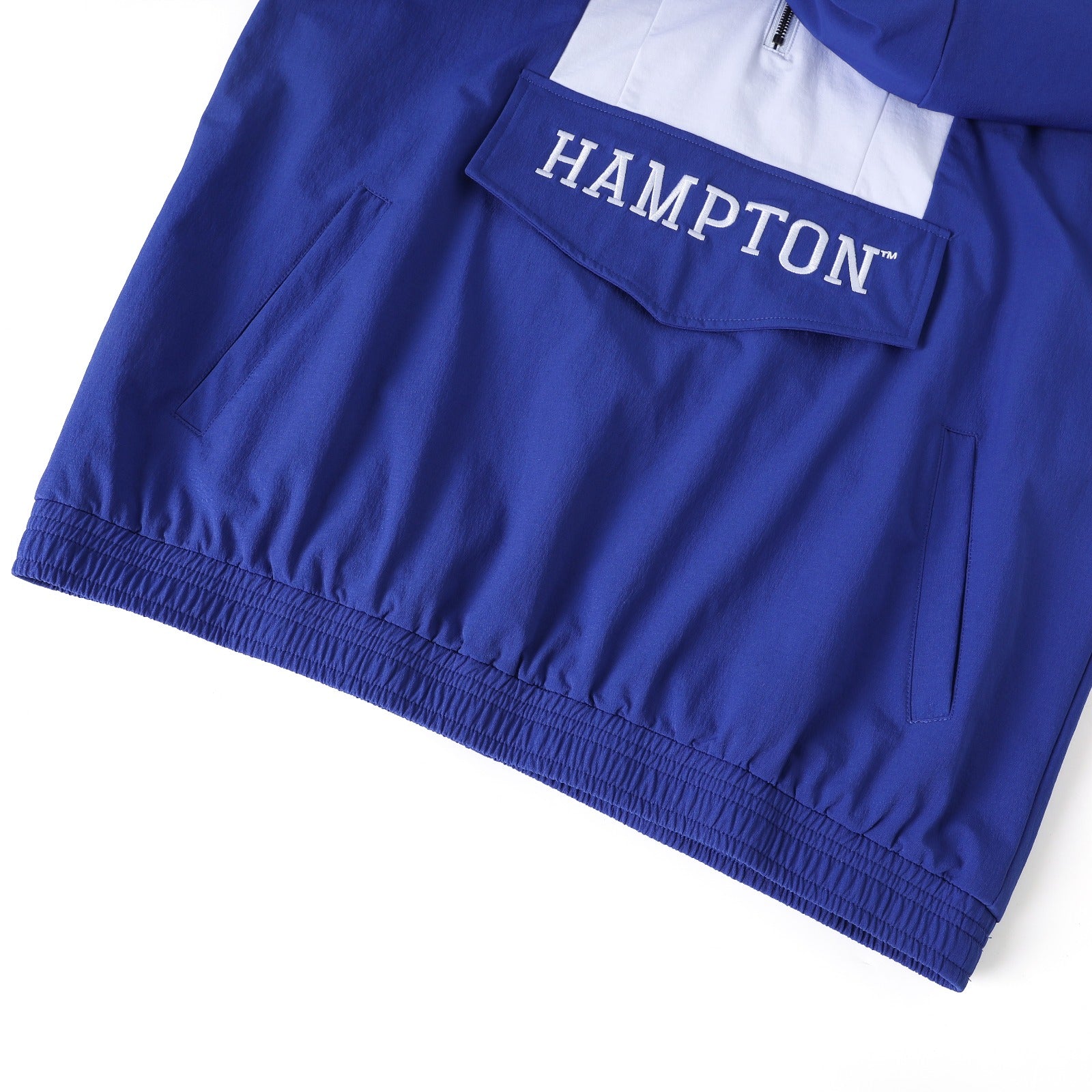 Hampton University Royal Windbreaker Tech Pullover