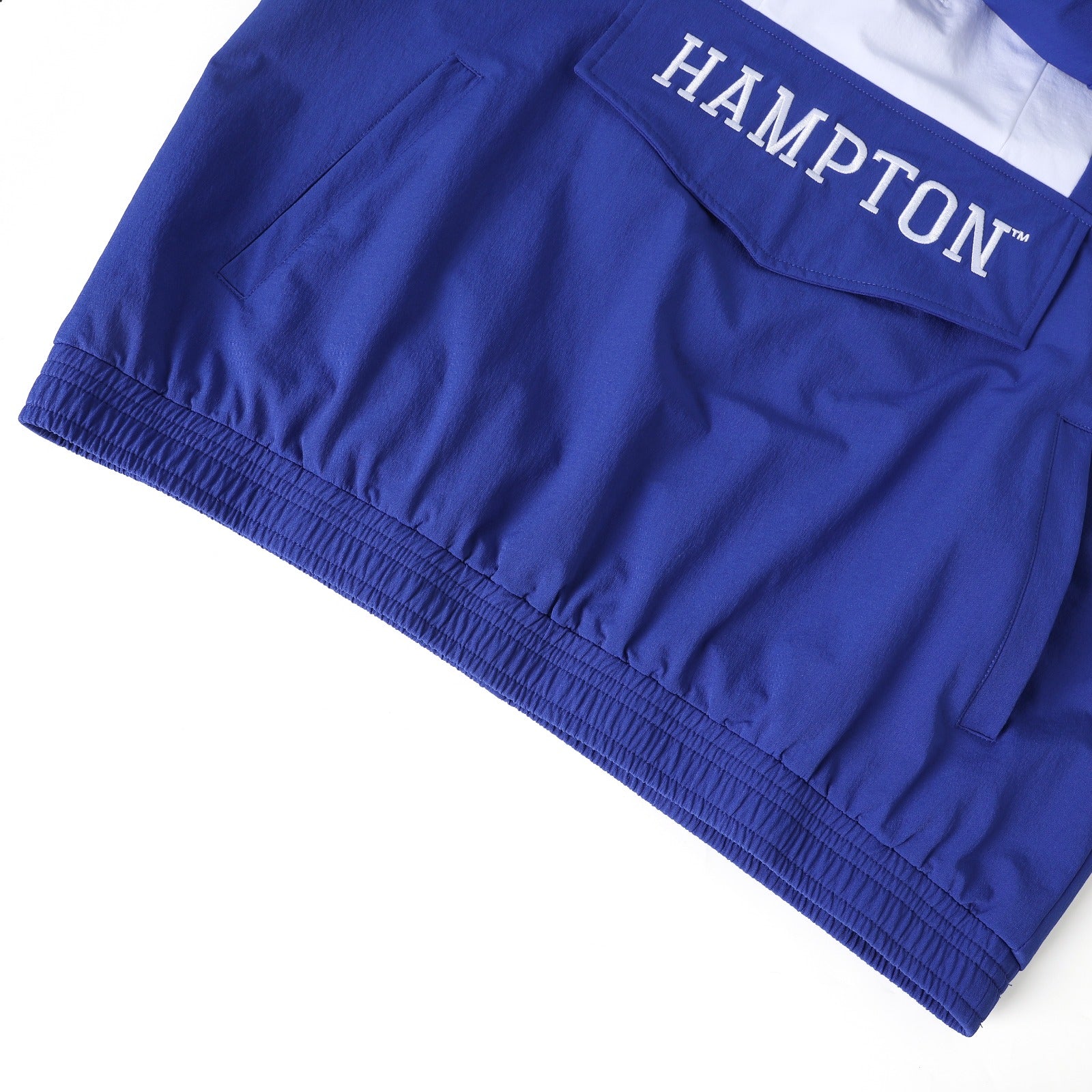 Hampton University Royal Windbreaker Tech Pullover