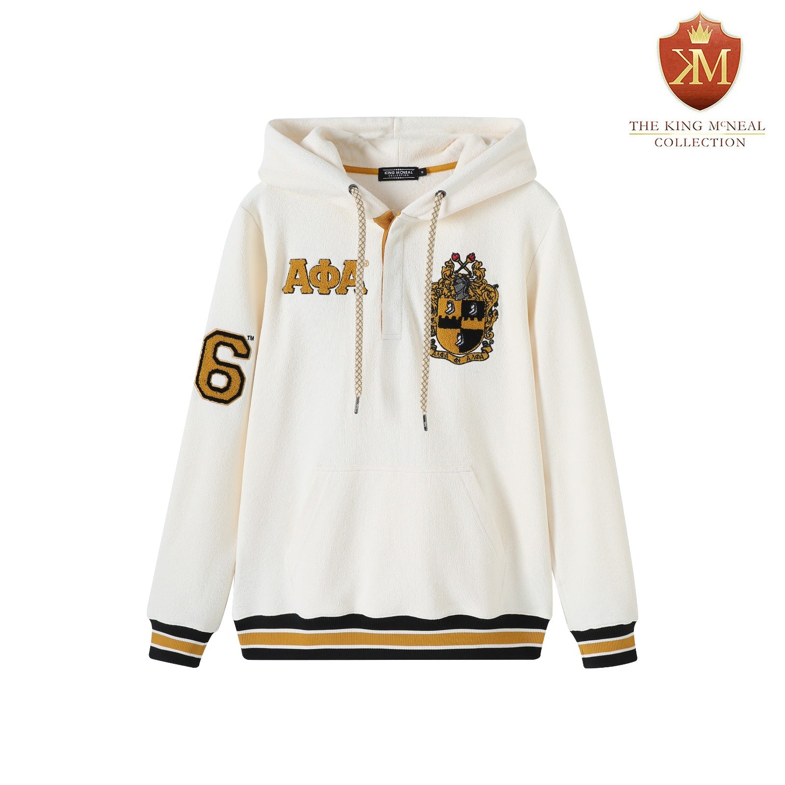 Alpha Neutral Qtr Button-Up Hoodie