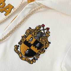 Alpha Neutral Qtr Button-Up Hoodie