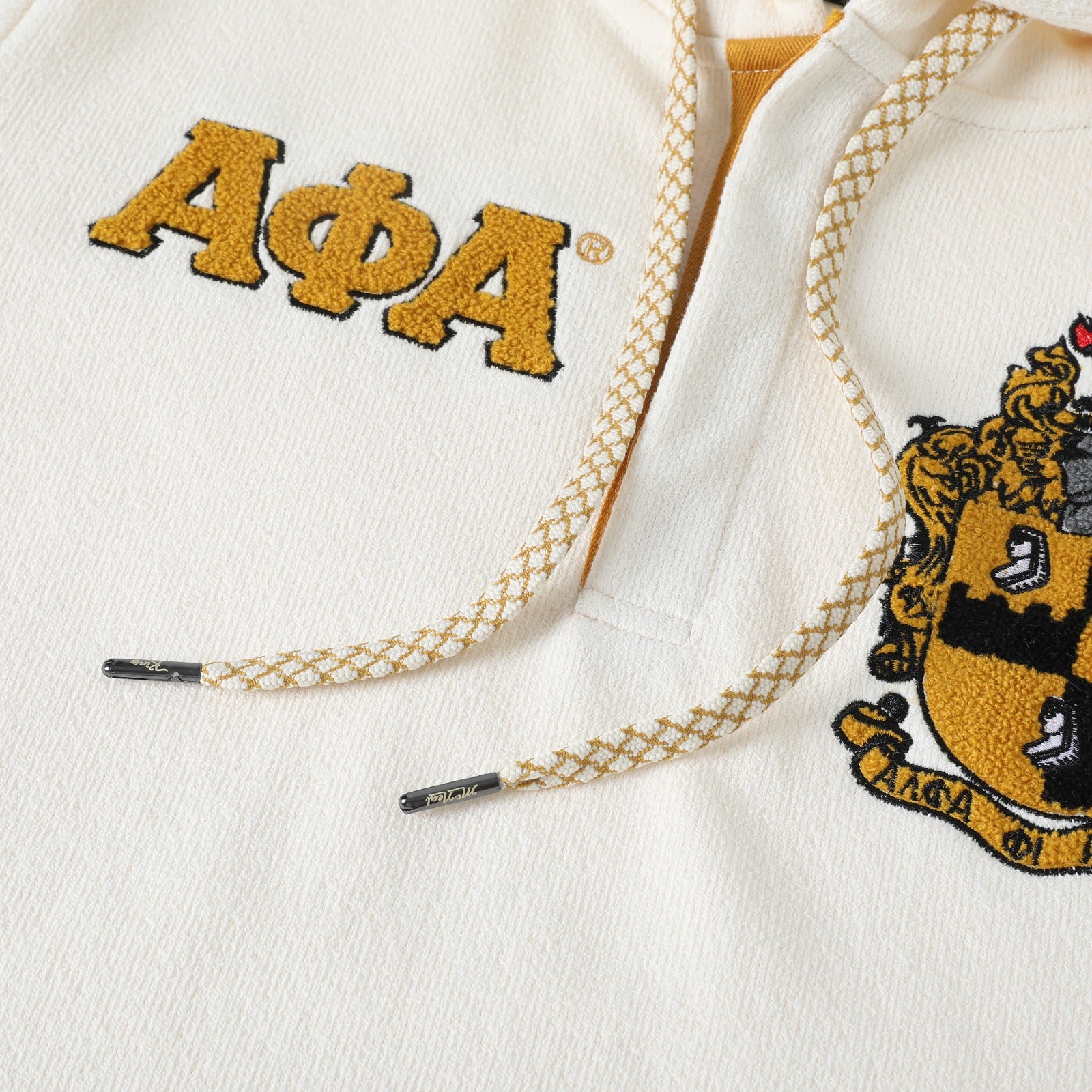 Alpha Neutral Qtr Button-Up Hoodie