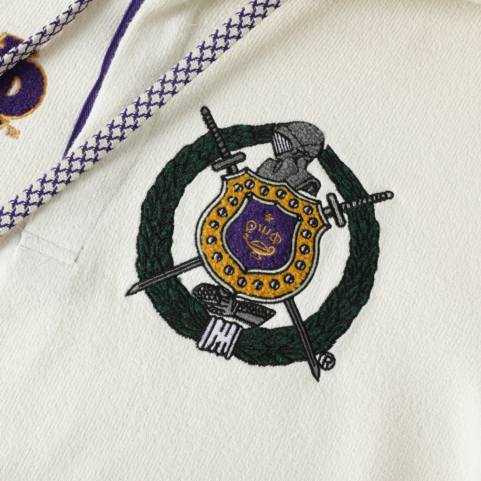 Omega Neutral Qtr Button-Up Hoodie