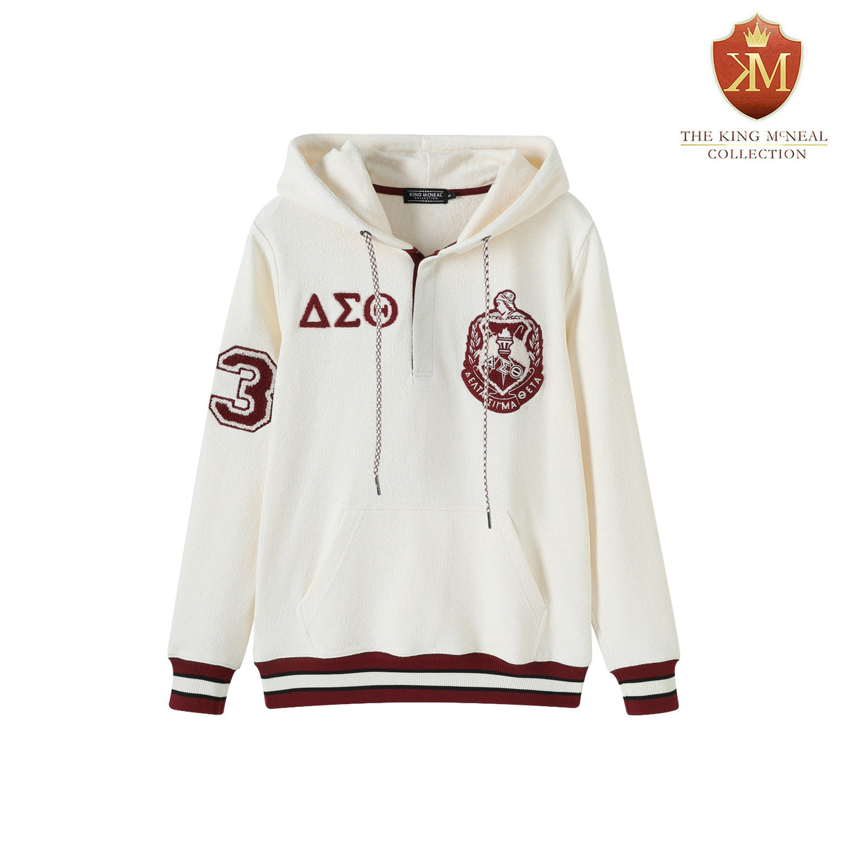 Delta Neutral Qtr Button-Up Hoodie (Unisex)