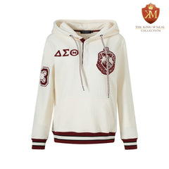 Delta Neutral Qtr Button-Up Hoodie (Unisex)