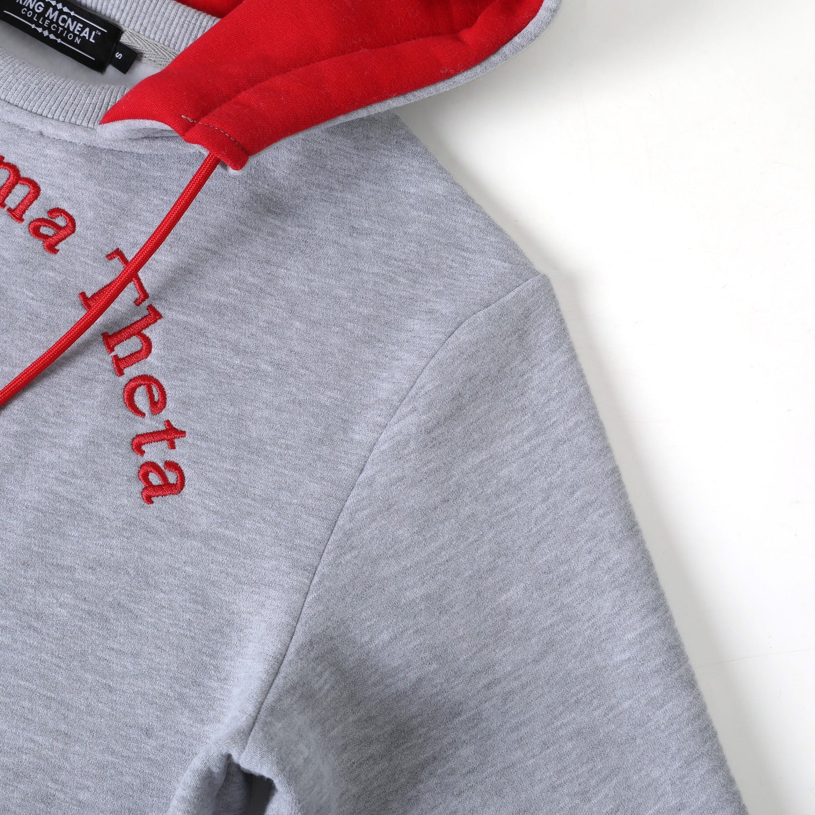 Delta Heather Grey Prep Unisex Hoodie