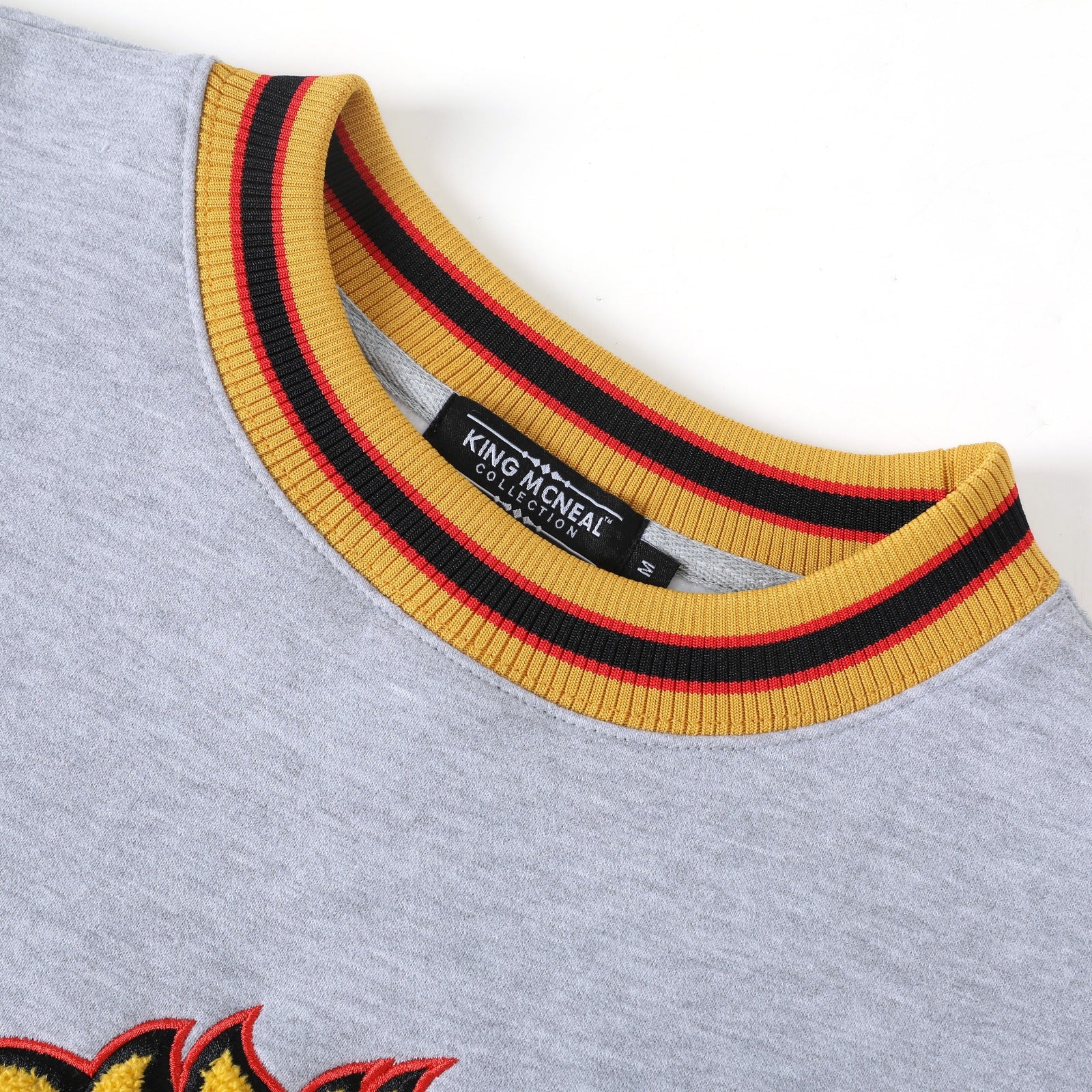 University of Arkansas at Pine Bluff Heather Grey Pocket Crewneck