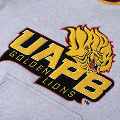 University of Arkansas at Pine Bluff Heather Grey Pocket Crewneck