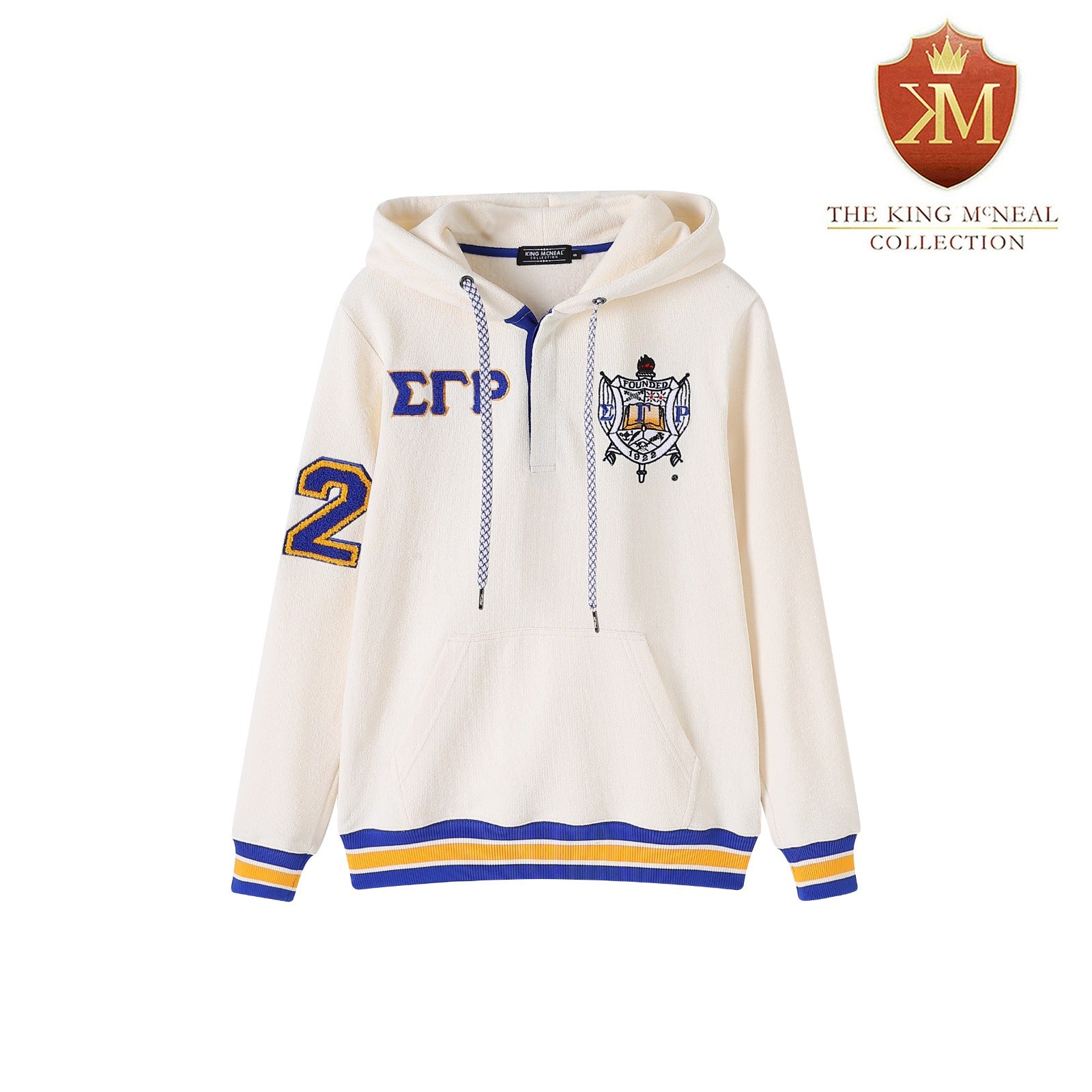 SGRho Neutral Qtr Button-Up Hoodie (Unisex)