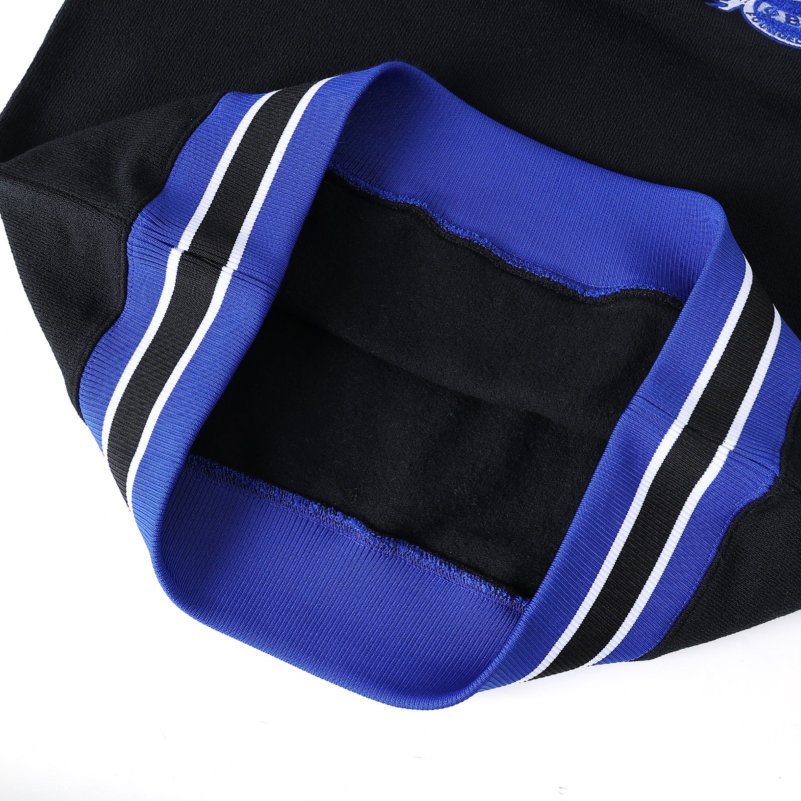 Sigma Black Qtr Button-Up Hoodie