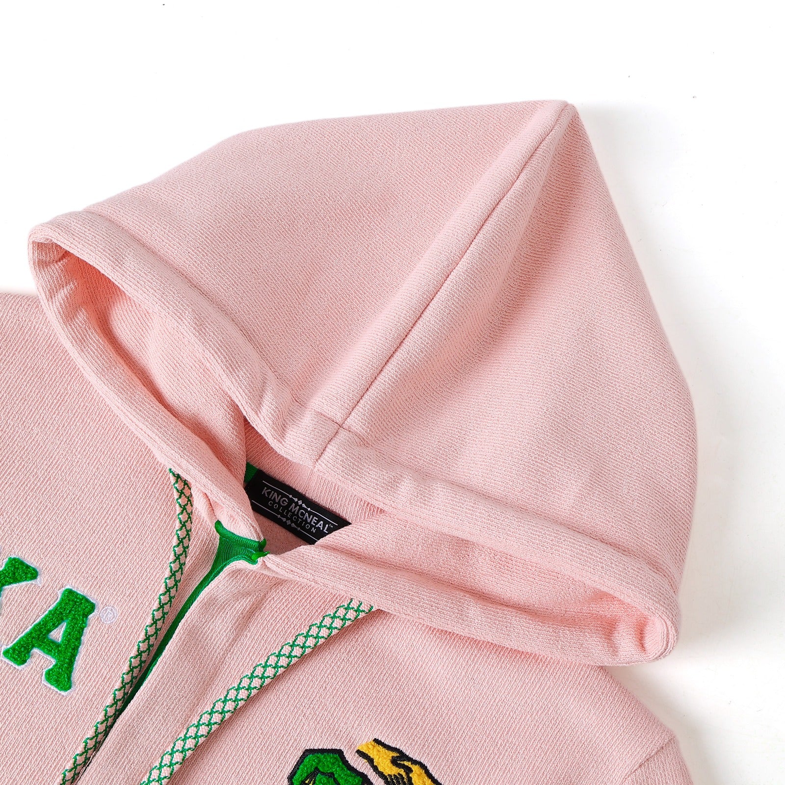 AKA Pink Qtr Button-Up Hoodie (Unisex)