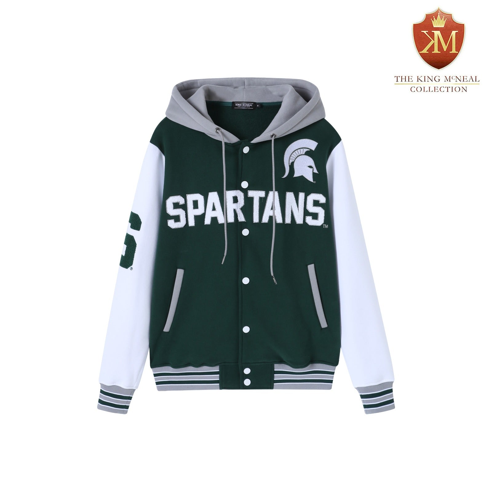 Michigan State Green Fleece Jacket