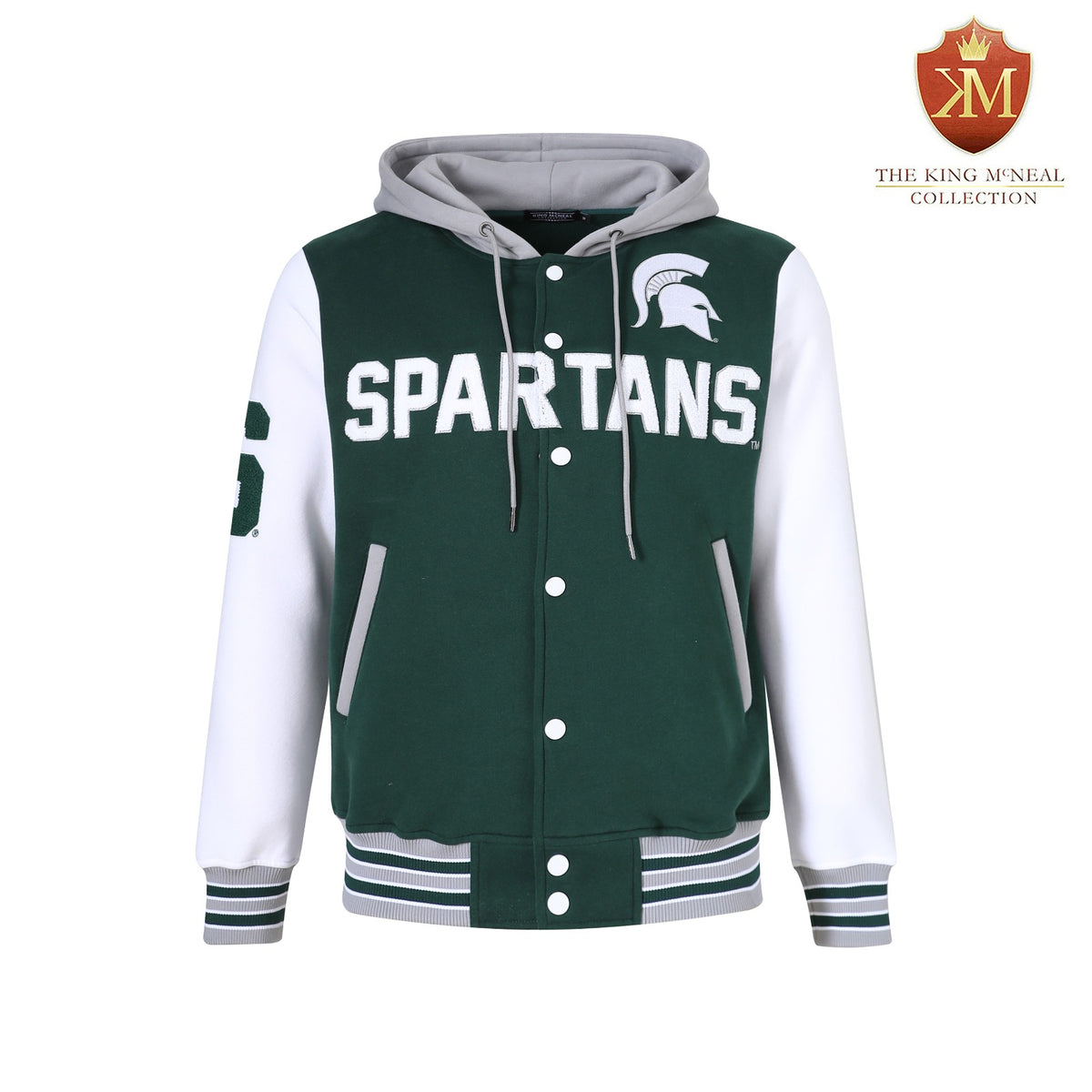 Michigan State Green Fleece Jacket