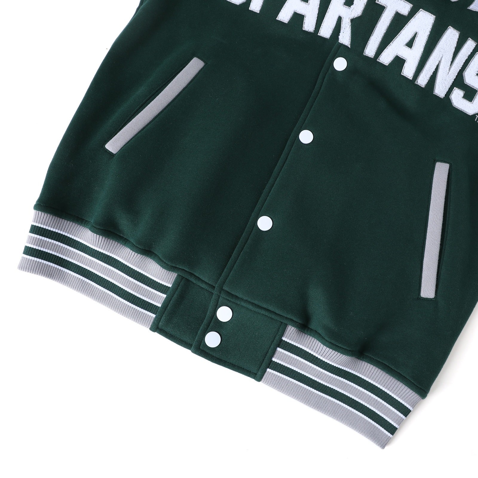 Michigan State Green Fleece Jacket