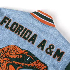 FAMU Denim Bomber Jacket