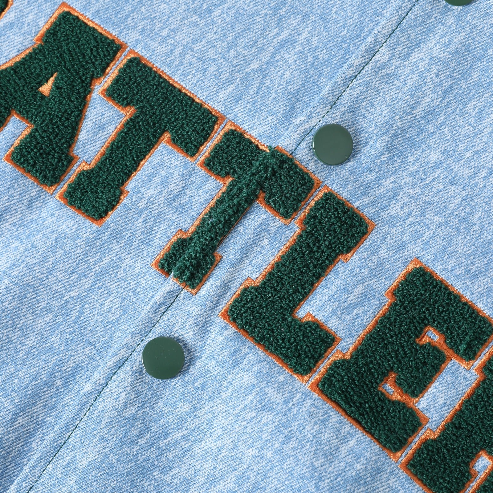 FAMU Denim Bomber Jacket