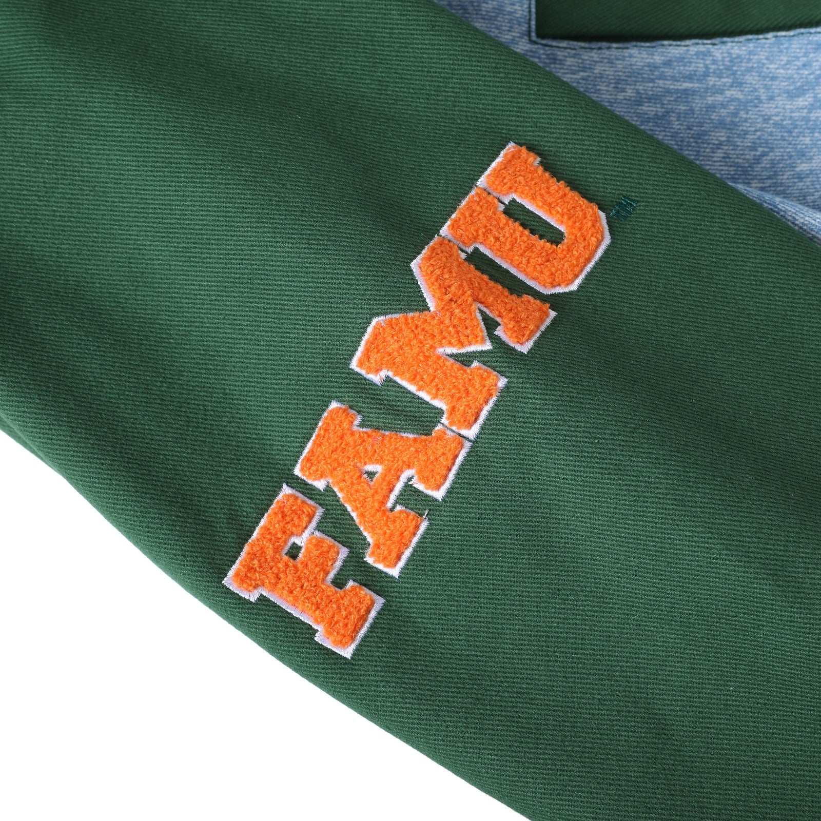 FAMU Denim Bomber Jacket