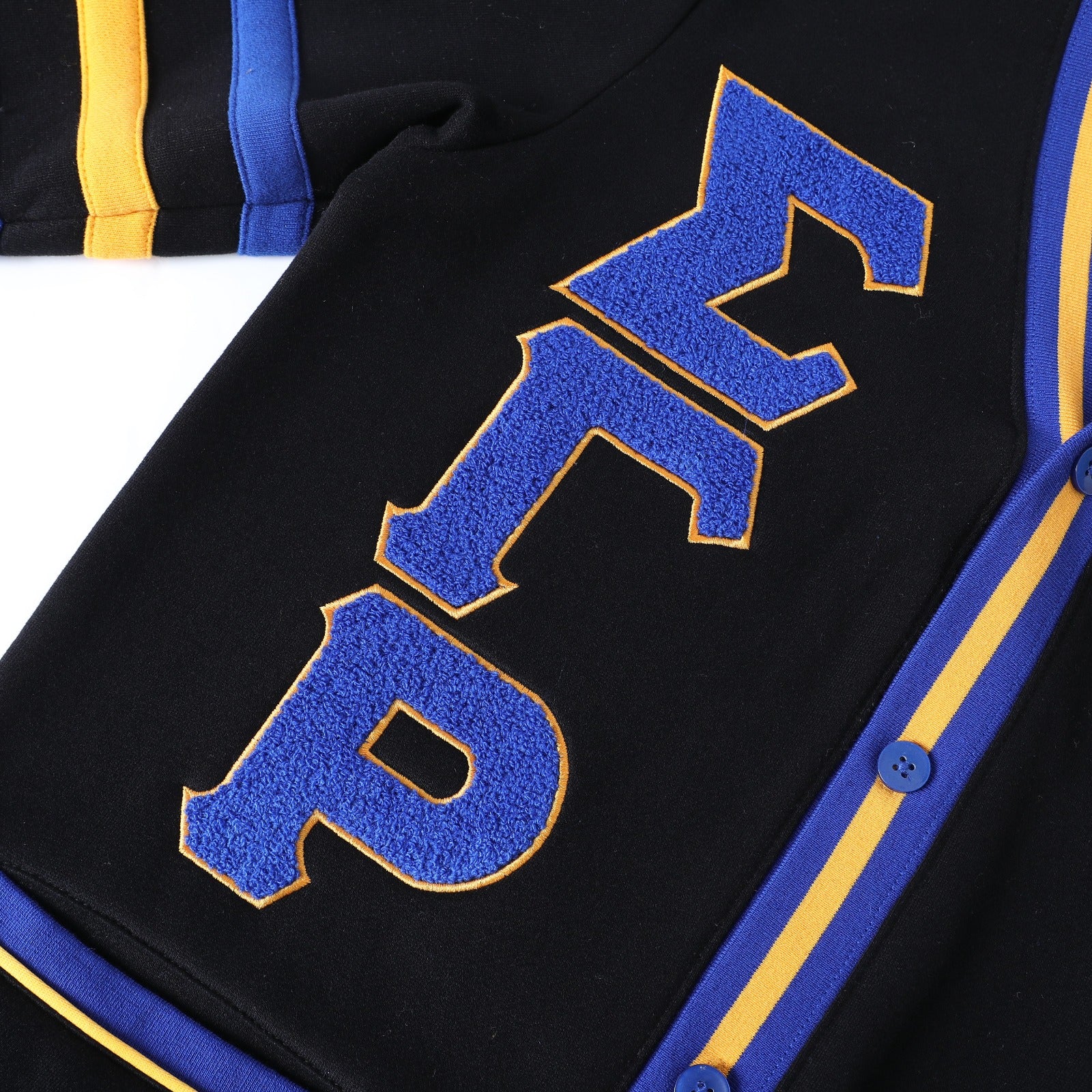SGRho Black Fleece Cardigan Unisex Fit