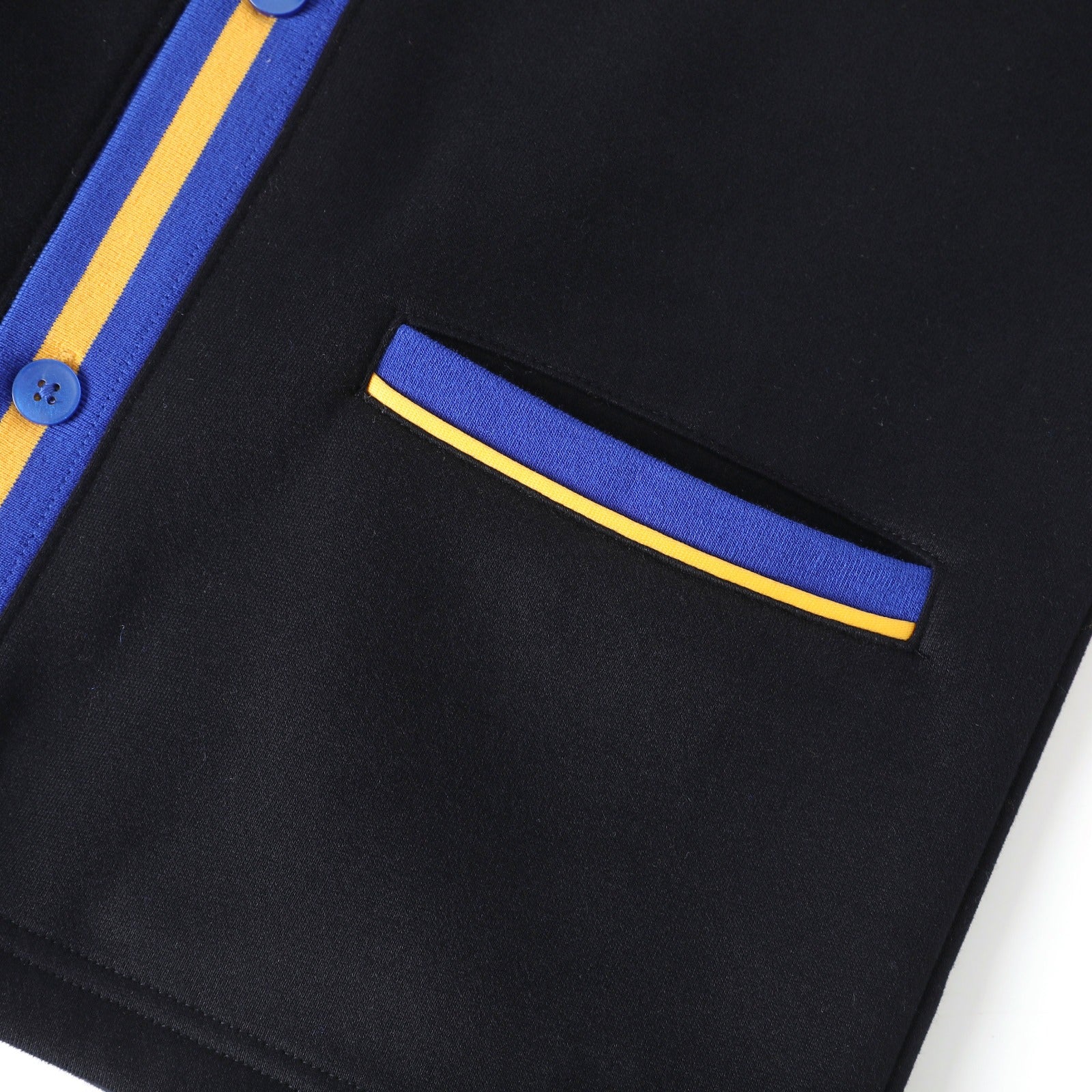SGRho Black Fleece Cardigan Unisex Fit