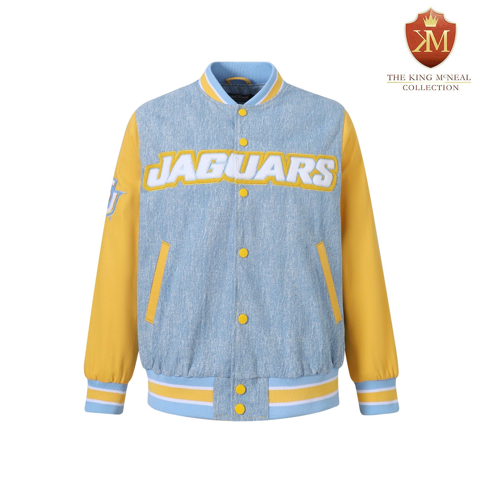 Southern University Denim Bomber Jacket