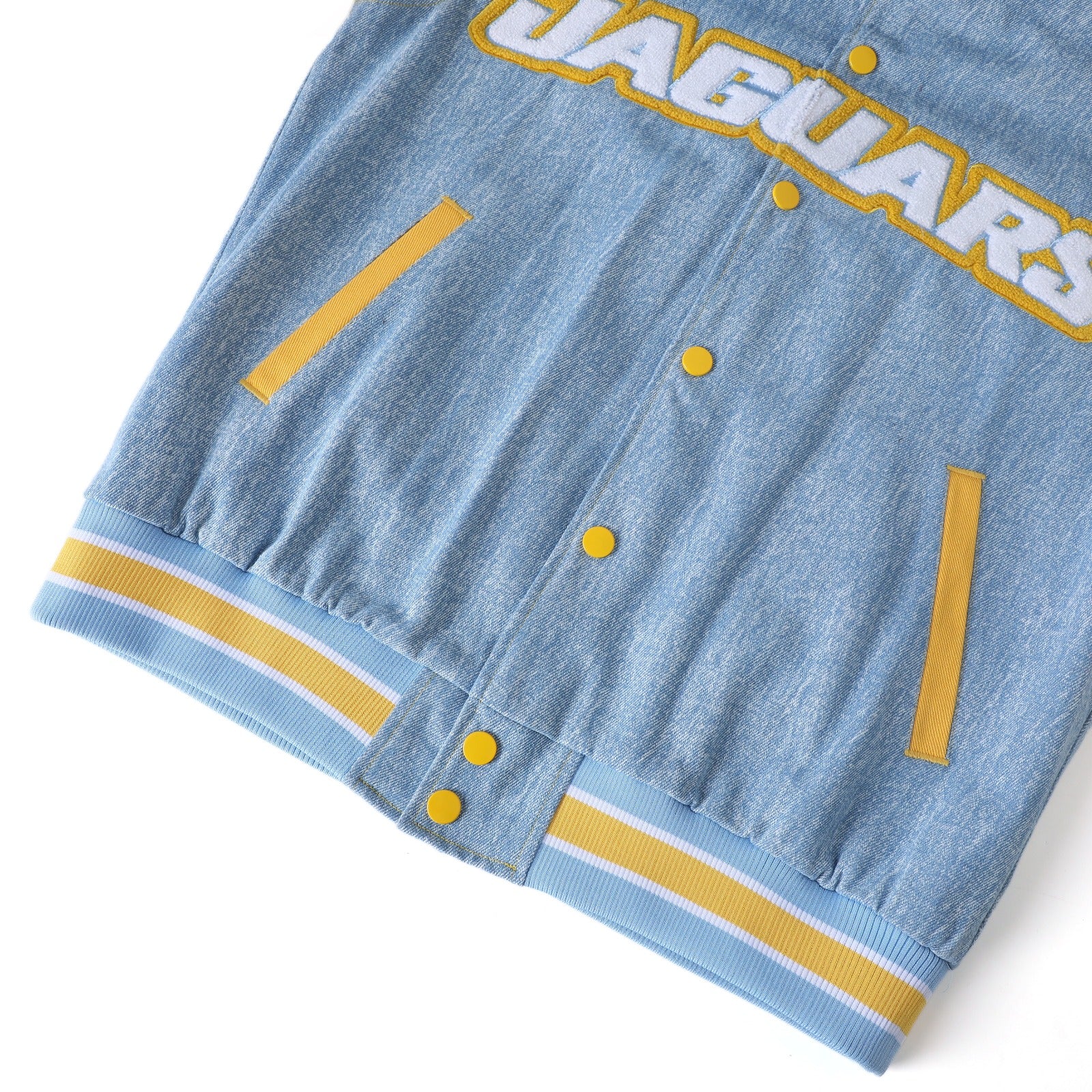 Southern University Denim Bomber Jacket